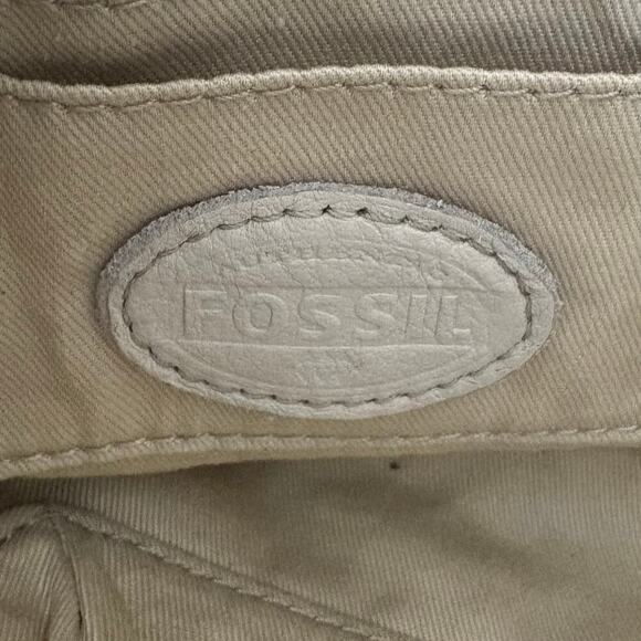 VTG FOSSIL Women’s Leather Crossbody Bag Purse Small Normcore Capsule Wardrobe - Picture 5 of 11